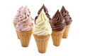 Soft Serve Ice Cream Cones